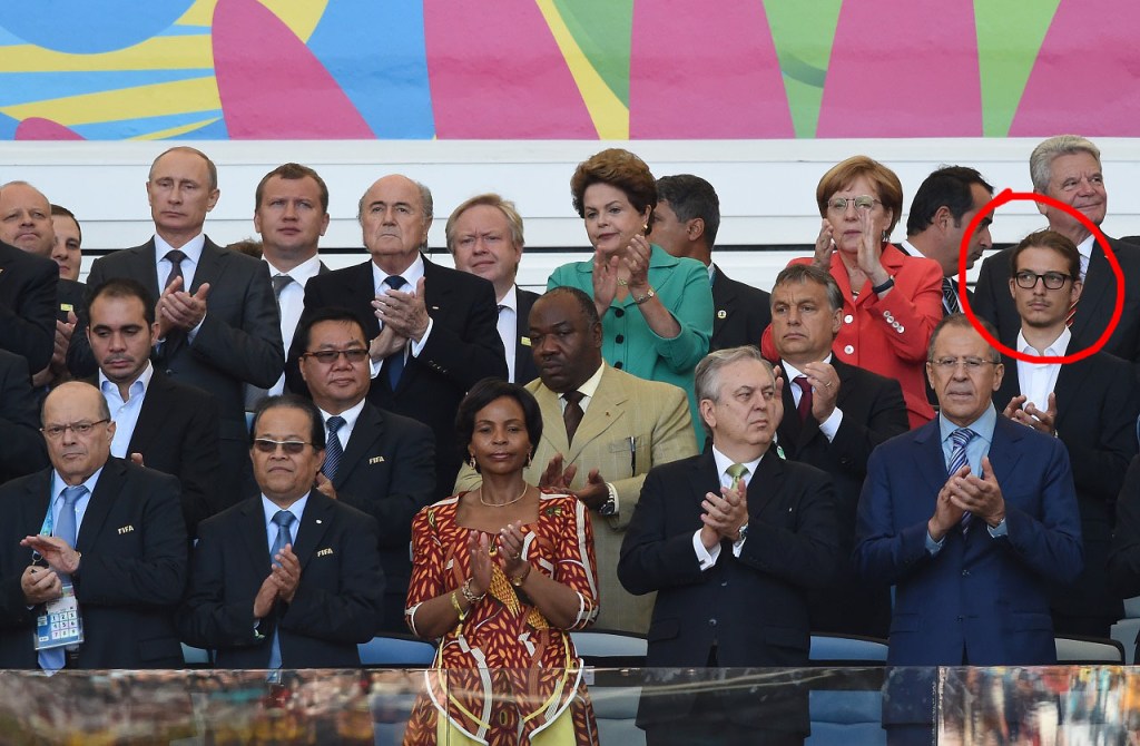 Gáspár Orbán, Vip Box, 2014 World Cup 2014 (444.hu)