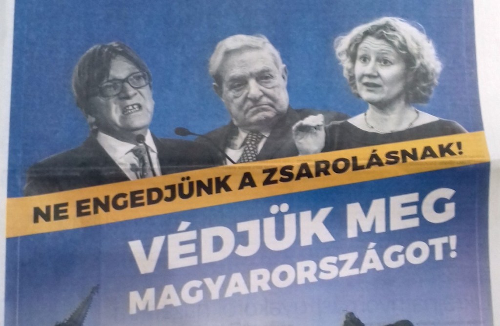 MEP Guy Verhofstadt, MEP Judith Sargentini (Poster)